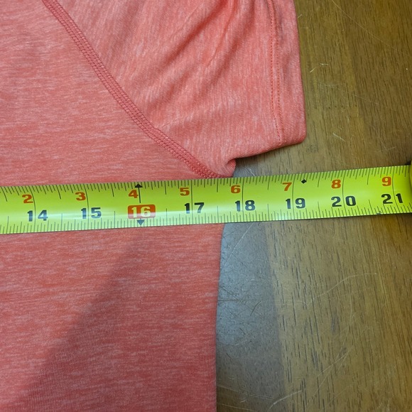 The North Face Womens Short Sleeve T-Shirt Coral Heathered Athletic Top Medium‎ - Picture 6 of 7